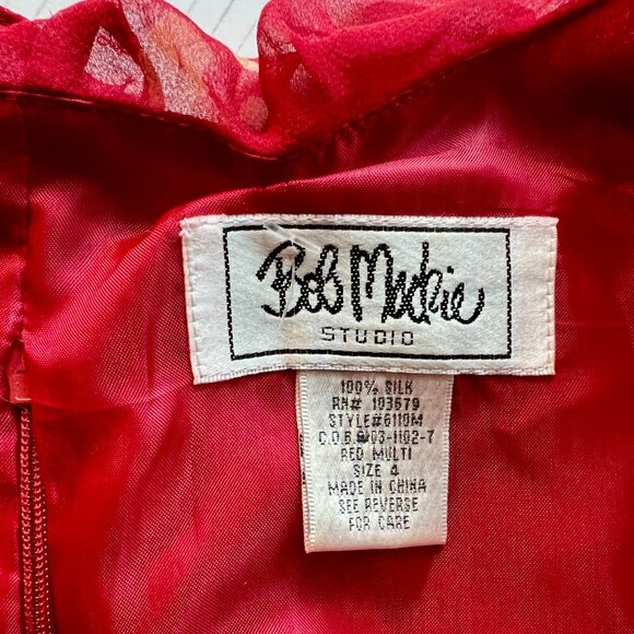 Vintage Bob Mackie Studio silk dress - Picture 5 of 5